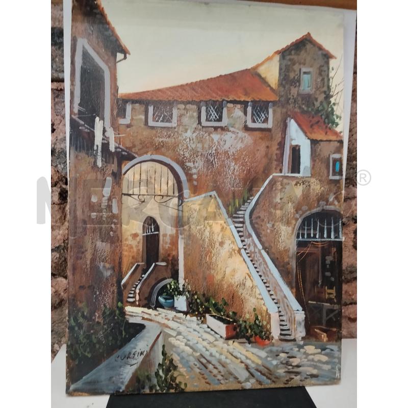 QUADRO OLIO SU TELA CORSINI | Mercatino dell'Usato Catania stazione centrale 1