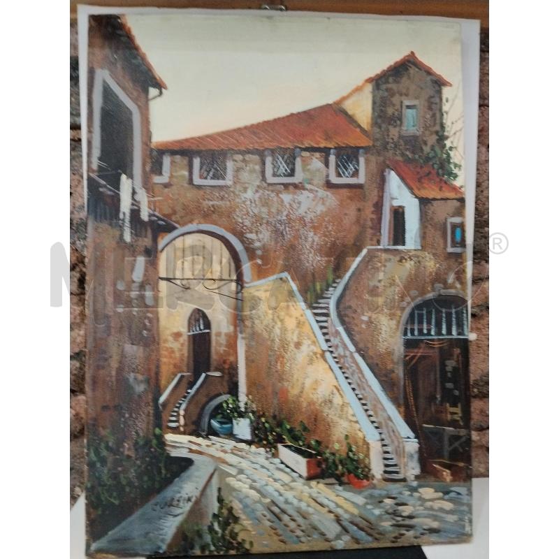 QUADRO OLIO SU TELA CORSINI | Mercatino dell'Usato Catania stazione centrale 2