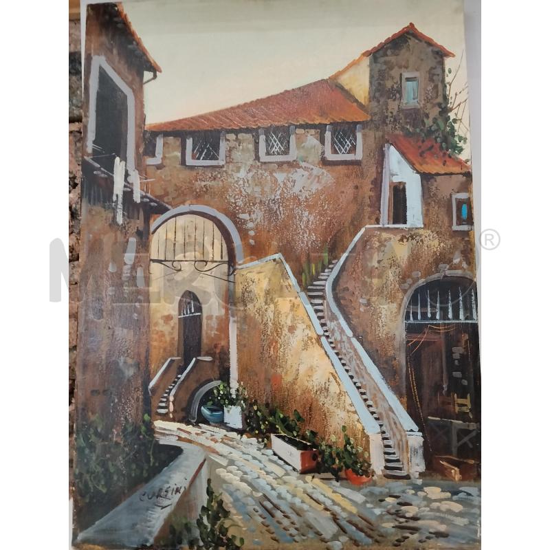 QUADRO OLIO SU TELA CORSINI | Mercatino dell'Usato Catania stazione centrale 3