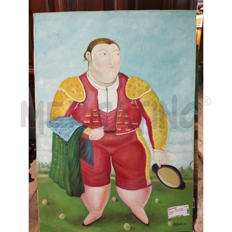 QUADRO OLIO SU TELA FALLICA  | Mercatino dell'Usato Catania stazione centrale 2