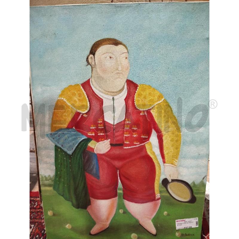 QUADRO OLIO SU TELA FALLICA  | Mercatino dell'Usato Catania stazione centrale 3