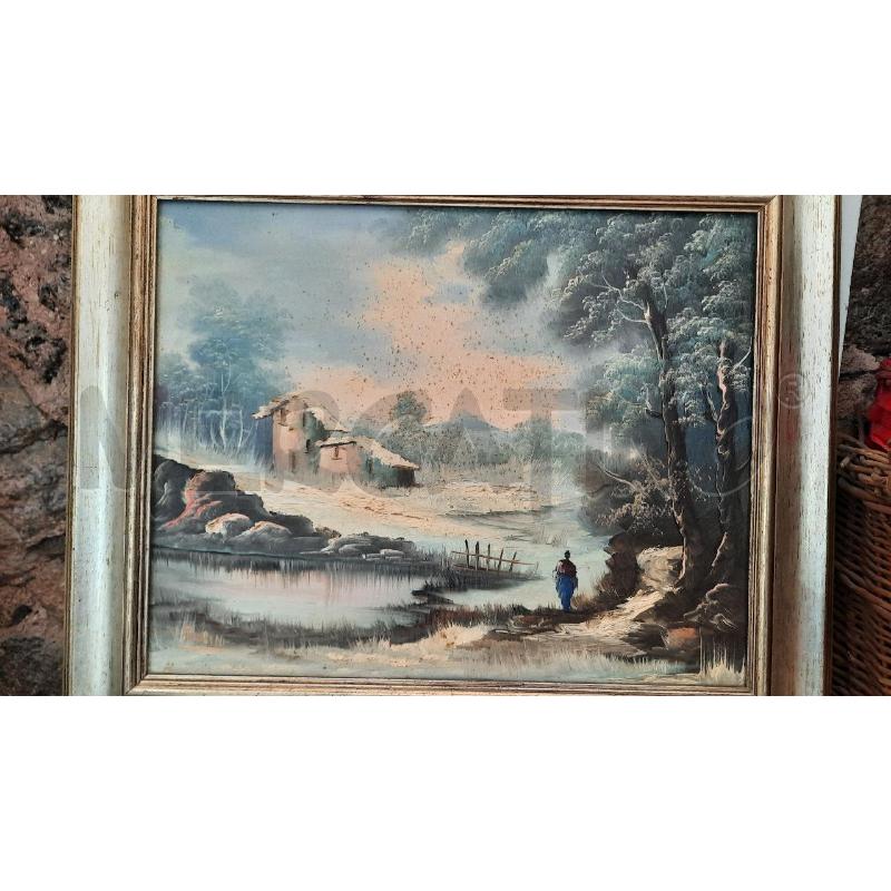 QUADRO OLIO SU TELA FIORINI  | Mercatino dell'Usato Catania stazione centrale 1