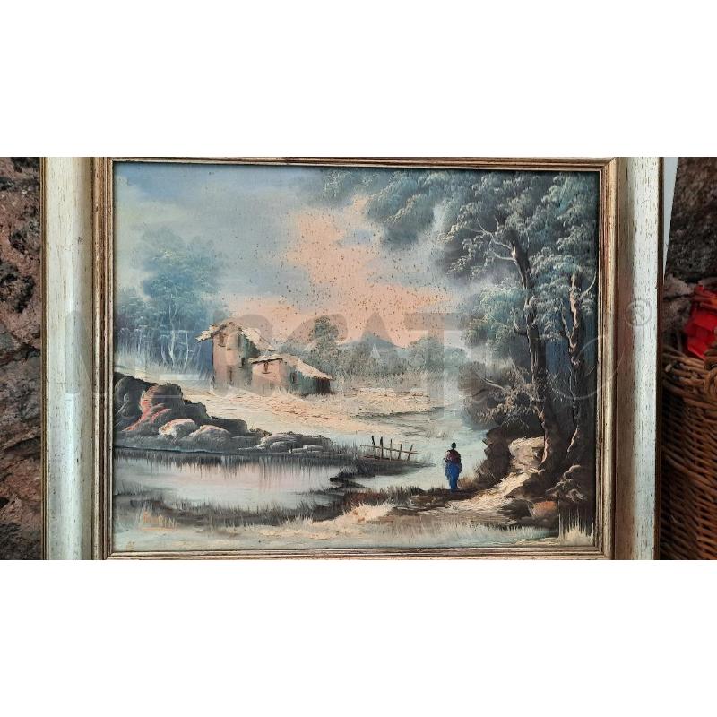 QUADRO OLIO SU TELA FIORINI  | Mercatino dell'Usato Catania stazione centrale 3