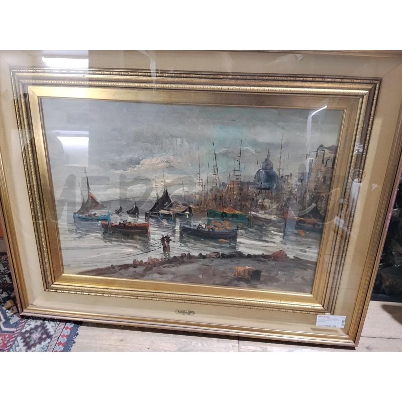 QUADRO OLIO SU TELA GIORDANO | Mercatino dell'Usato Catania stazione centrale 1