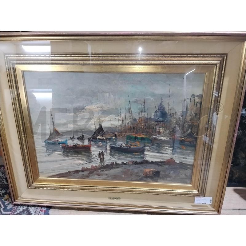 QUADRO OLIO SU TELA GIORDANO | Mercatino dell'Usato Catania stazione centrale 2