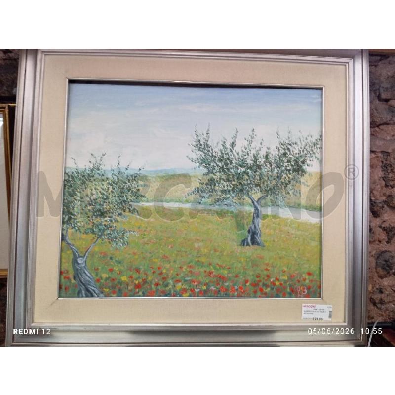 QUADRO OLIO SU TELA PAESAGGIO | Mercatino dell'Usato Catania stazione centrale 1
