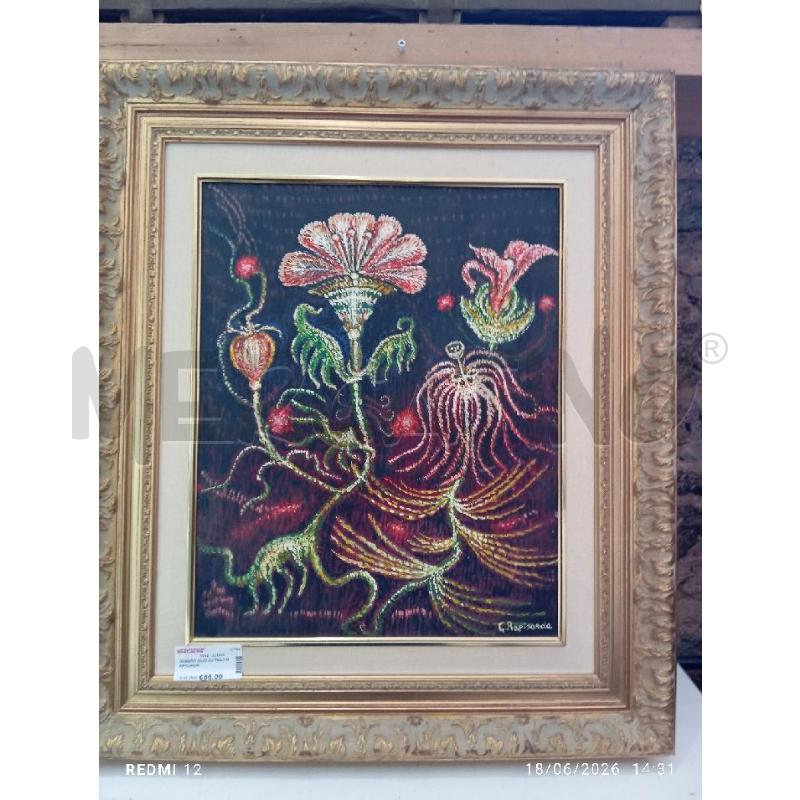 QUADRO OLIO SU TELA RAPISARDA | Mercatino dell'Usato Catania stazione centrale 1