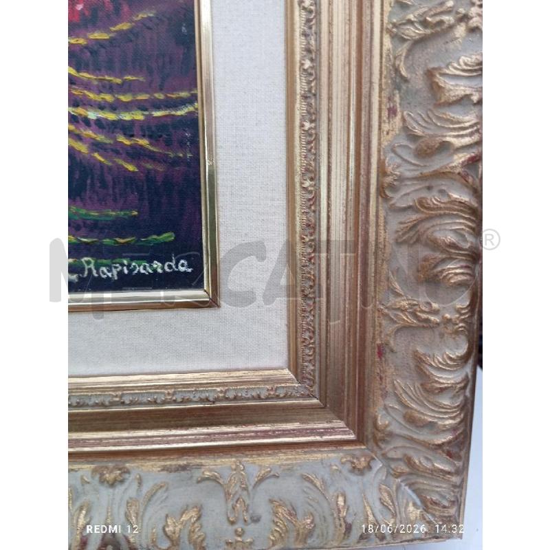 QUADRO OLIO SU TELA RAPISARDA | Mercatino dell'Usato Catania stazione centrale 4