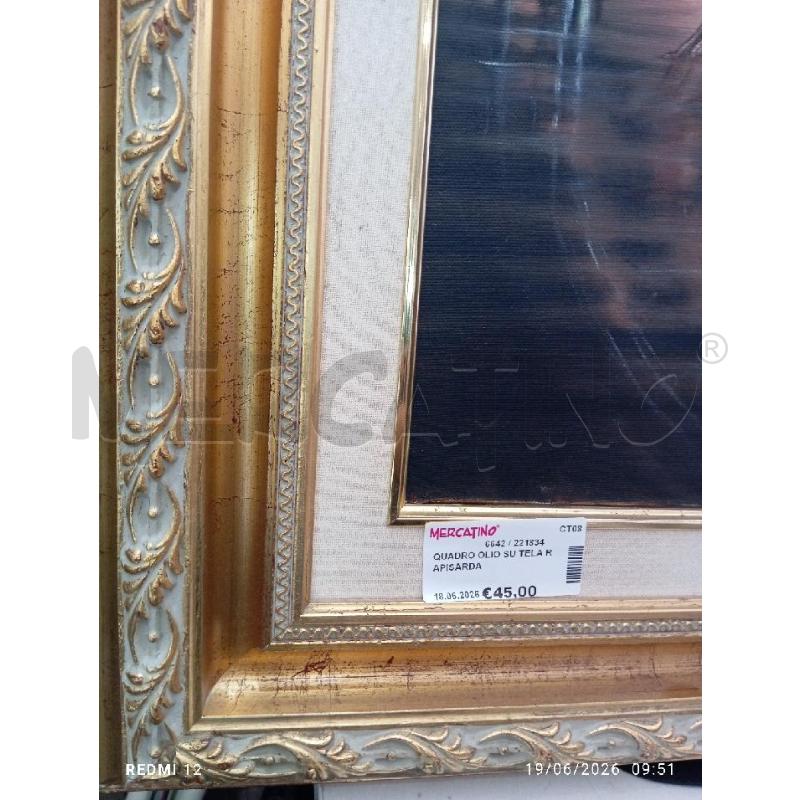 QUADRO OLIO SU TELA RAPISARDA | Mercatino dell'Usato Catania stazione centrale 4