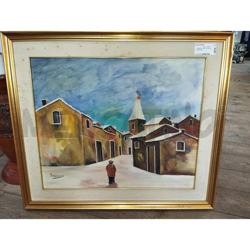 QUADRO OLIO SU TELA SALAMONE | Mercatino dell'Usato Catania stazione centrale 3