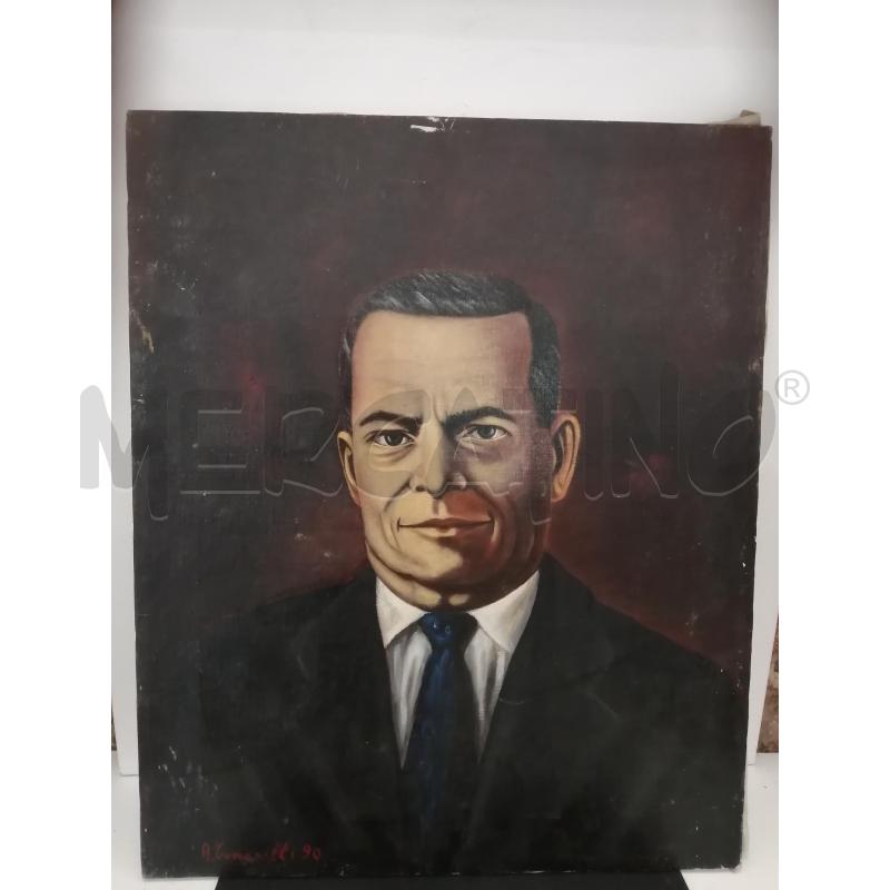 QUADRO OLIO SU TELA TOMASELLI PERSONAGGIO | Mercatino dell'Usato Catania stazione centrale 1