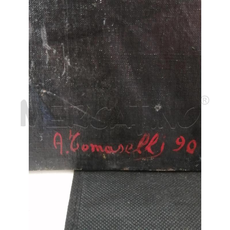QUADRO OLIO SU TELA TOMASELLI PERSONAGGIO | Mercatino dell'Usato Catania stazione centrale 2