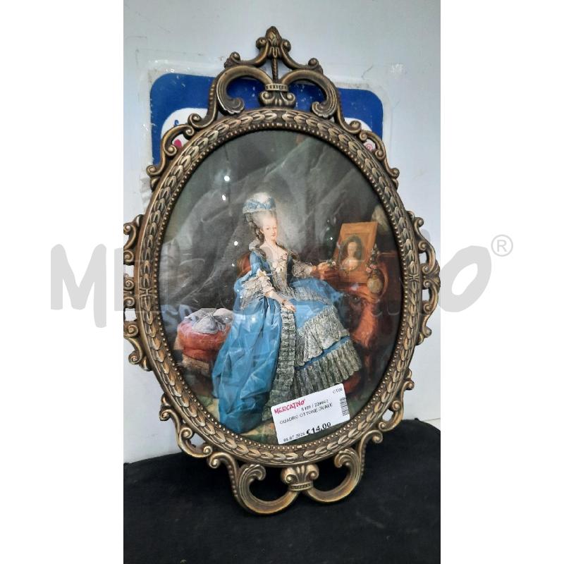 QUADRO OTTONE OVALE | Mercatino dell'Usato Catania stazione centrale 3