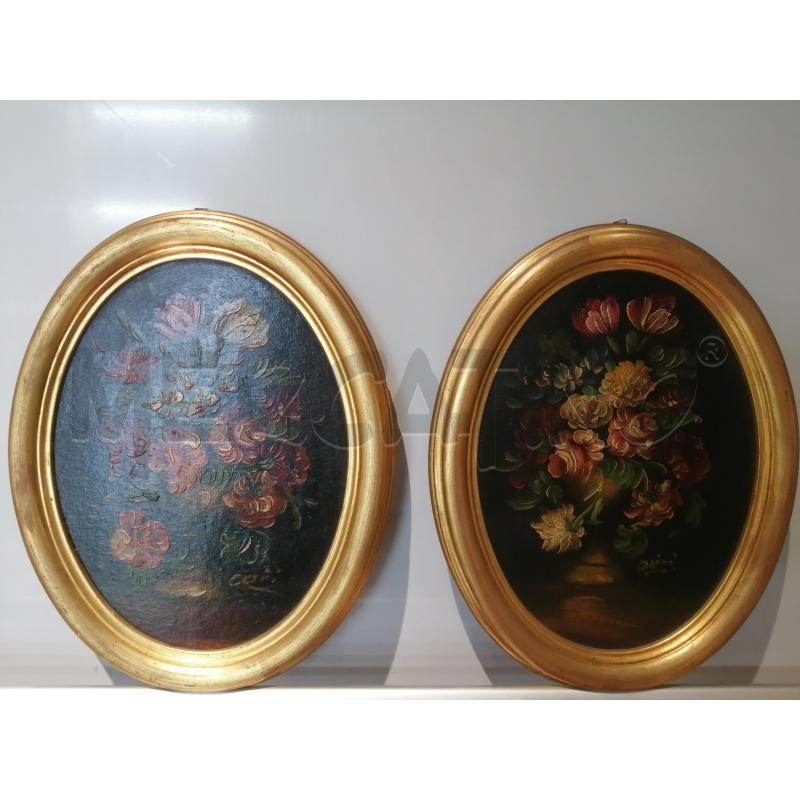 QUADRO OVALE FIORI | Mercatino dell'Usato Catania stazione centrale 1