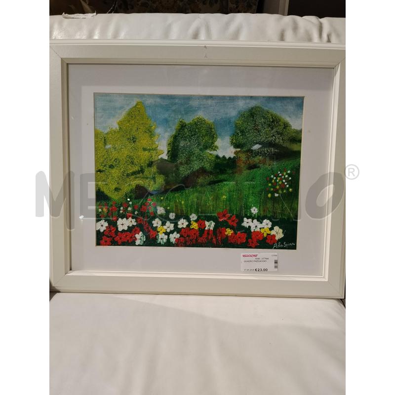 QUADRO PAESAGGIO | Mercatino dell'Usato Catania stazione centrale 3