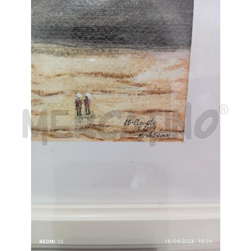 QUADRO PAESAGGIO MARINO LA SPINA | Mercatino dell'Usato Catania stazione centrale 2