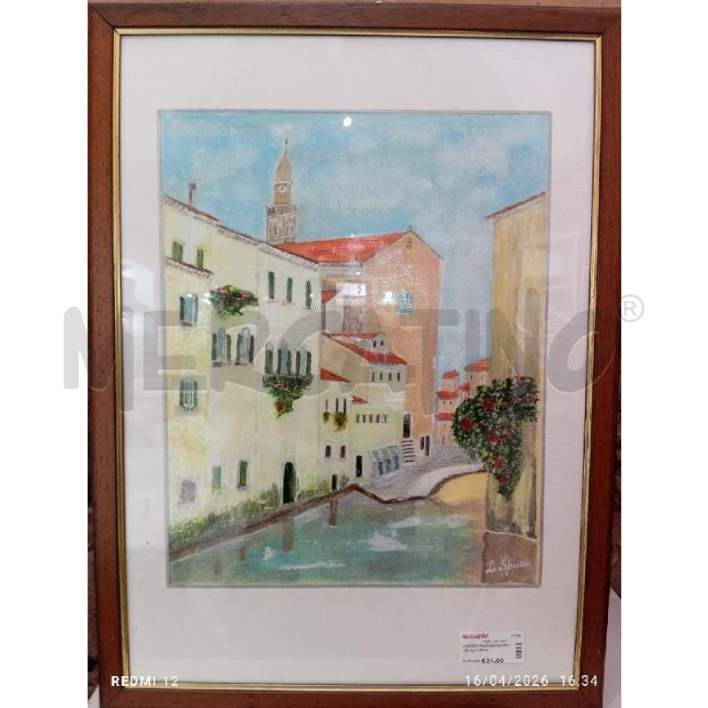 QUADRO PAESAGGIO PITTURA LA SPINA | Mercatino dell'Usato Catania stazione centrale 1