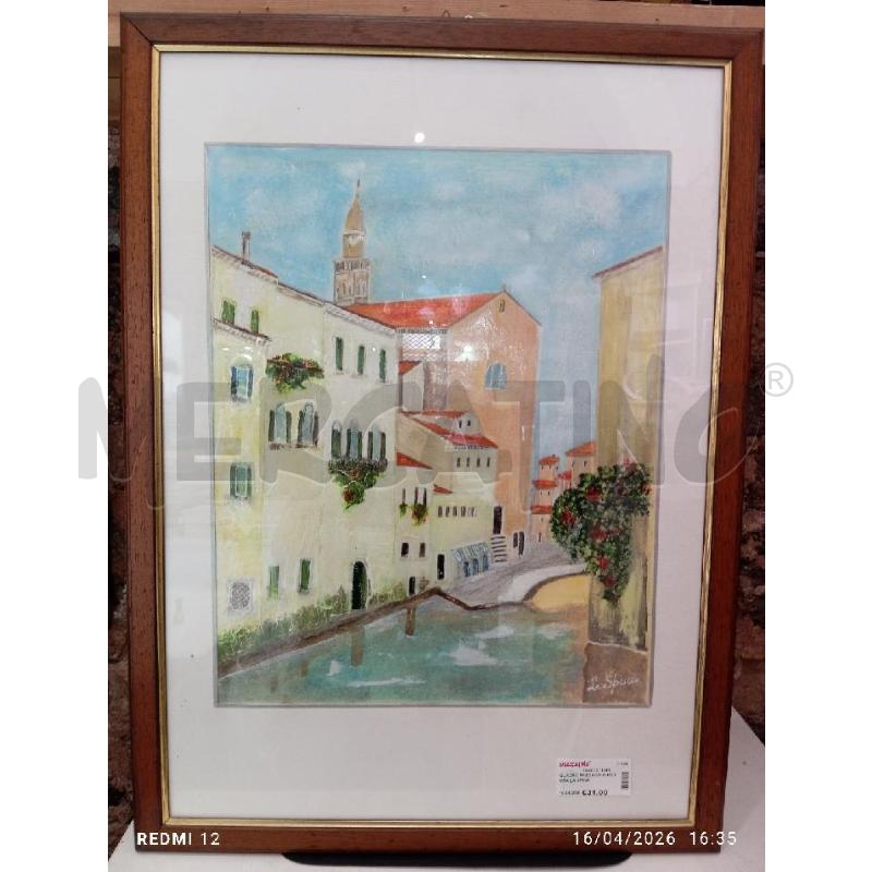 QUADRO PAESAGGIO PITTURA LA SPINA | Mercatino dell'Usato Catania stazione centrale 2