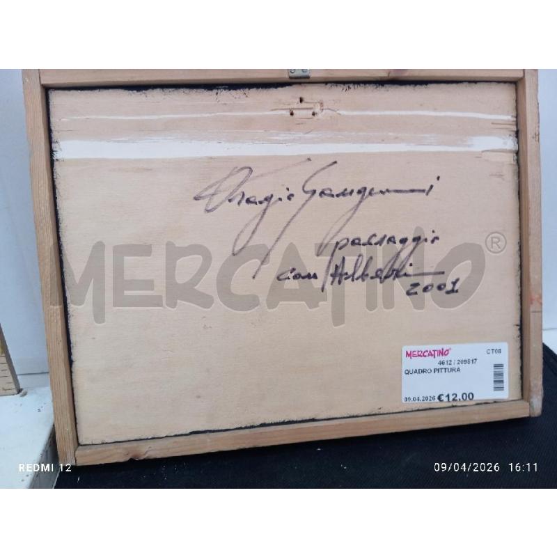 QUADRO PITTURA | Mercatino dell'Usato Catania stazione centrale 4