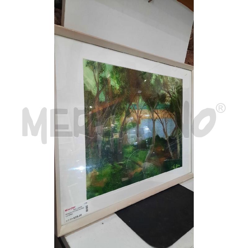 QUADRO PITTURA ALBERI LA SPINA | Mercatino dell'Usato Catania stazione centrale 3