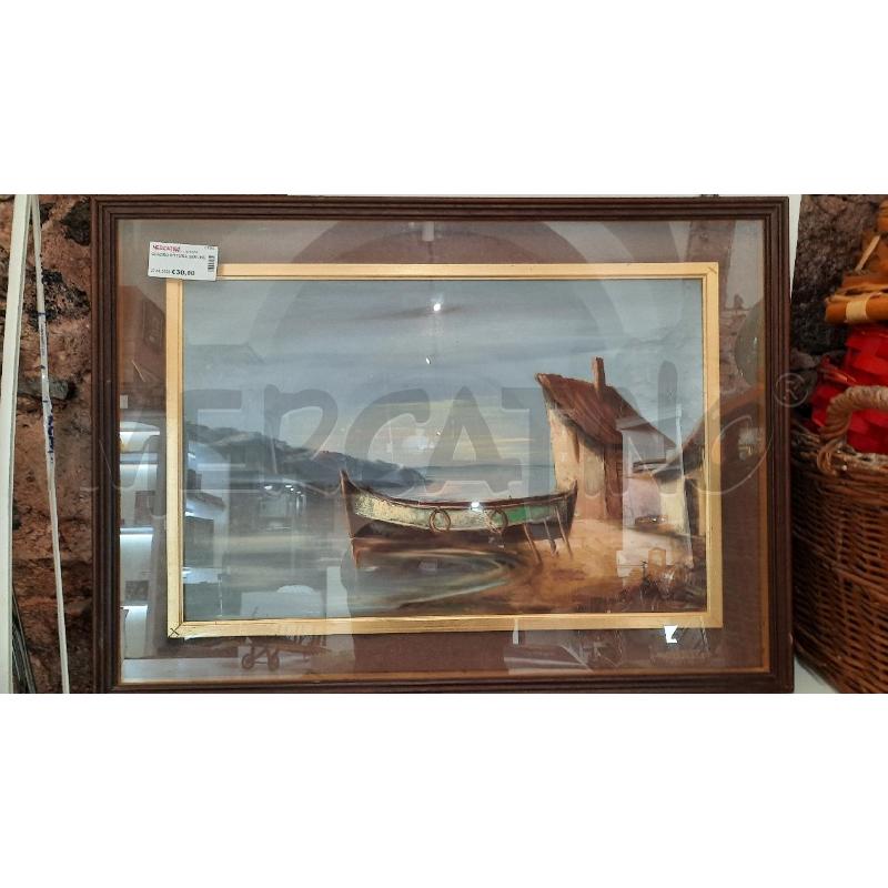QUADRO PITTURA BARCHE | Mercatino dell'Usato Catania stazione centrale 1