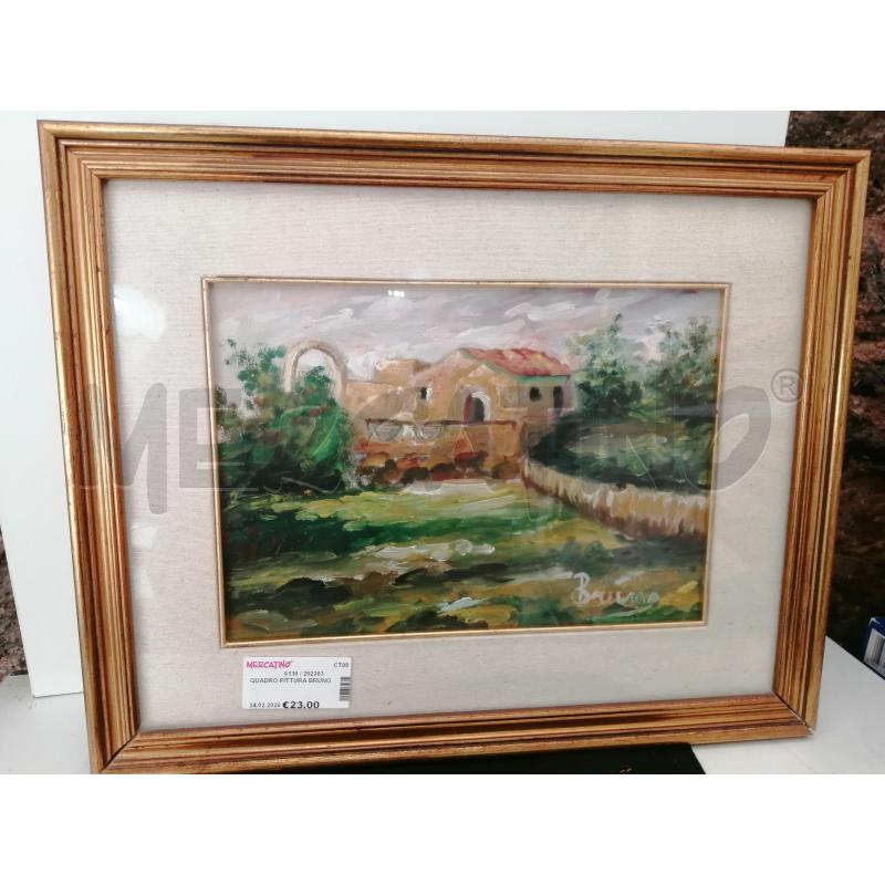 QUADRO PITTURA BRUNO | Mercatino dell'Usato Catania stazione centrale 1