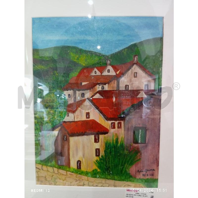 QUADRO PITTURA LA SPINA CASE | Mercatino dell'Usato Catania stazione centrale 2
