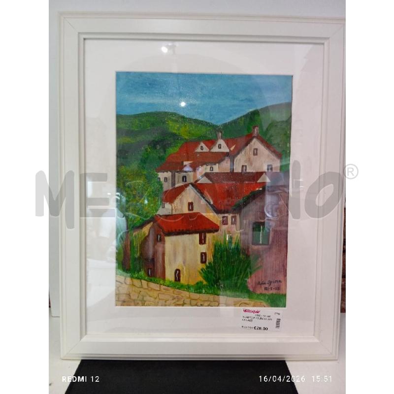 QUADRO PITTURA LA SPINA CASE | Mercatino dell'Usato Catania stazione centrale 3