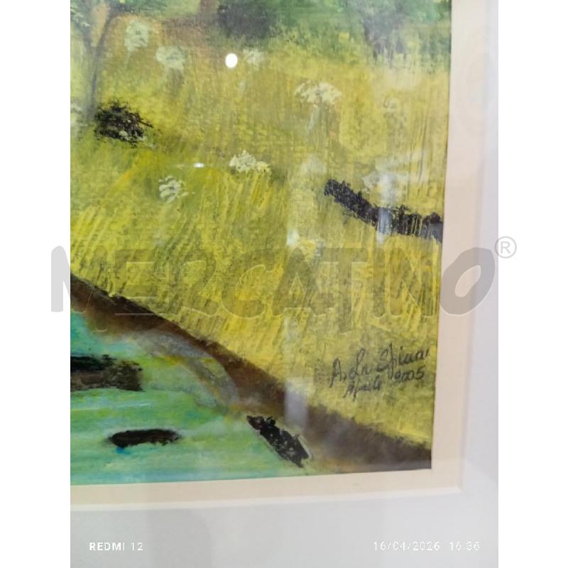 QUADRO PITTURA PAESAGGIO LA SPINA | Mercatino dell'Usato Catania stazione centrale 2