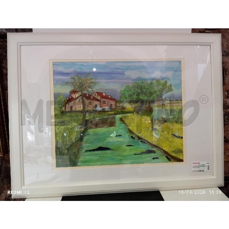 QUADRO PITTURA PAESAGGIO LA SPINA | Mercatino dell'Usato Catania stazione centrale 3