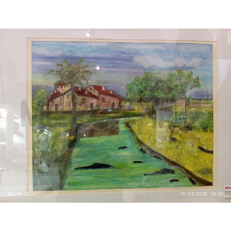 QUADRO PITTURA PAESAGGIO LA SPINA | Mercatino dell'Usato Catania stazione centrale 4