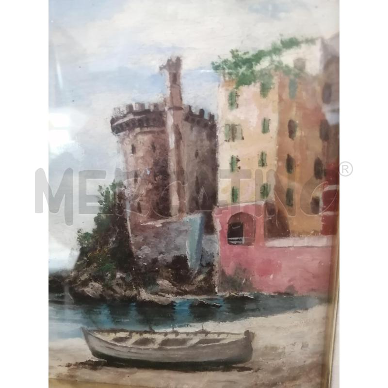 QUADRO PITTURA PAESAGGIO MARINO | Mercatino dell'Usato Catania stazione centrale 3