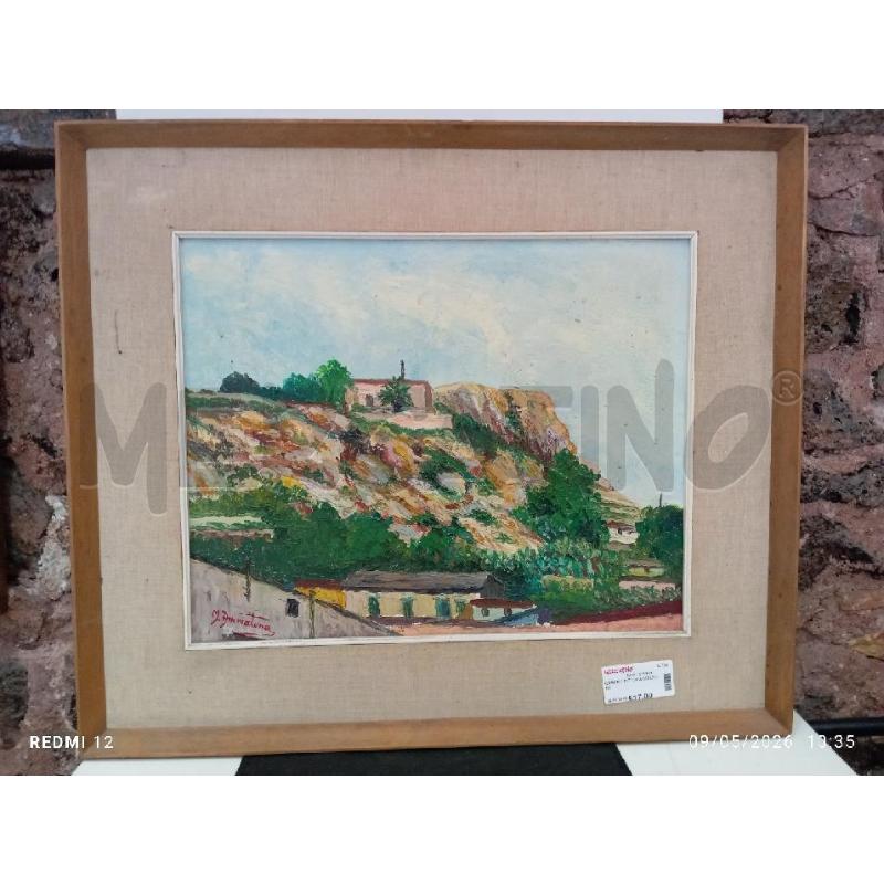 QUADRO PITTURA SU LEGNO | Mercatino dell'Usato Catania stazione centrale 1