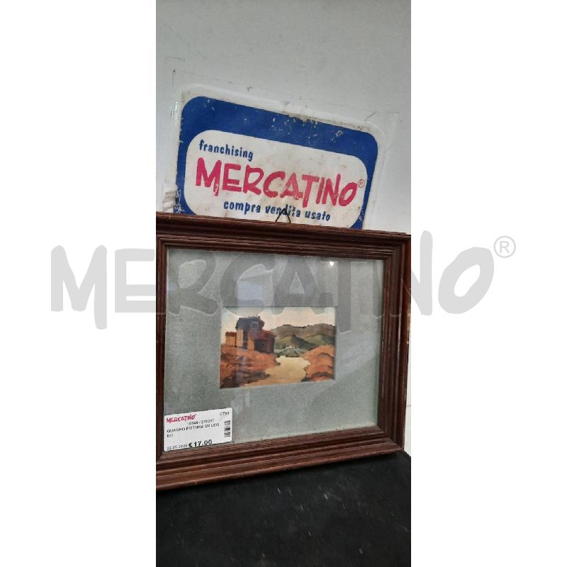 QUADRO PITTURA SU LEGNO | Mercatino dell'Usato Catania stazione centrale 2