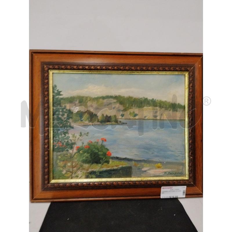 QUADRO PITTURA SU LEGNO | Mercatino dell'Usato Catania stazione centrale 2
