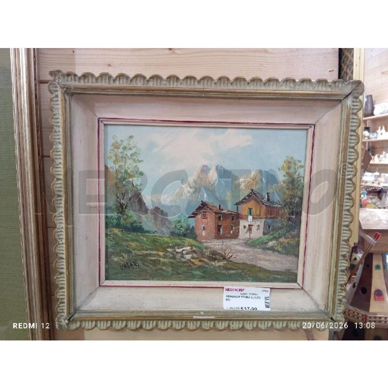 QUADRO PITTURA SU LEGNO | Mercatino dell'Usato Catania stazione centrale 2