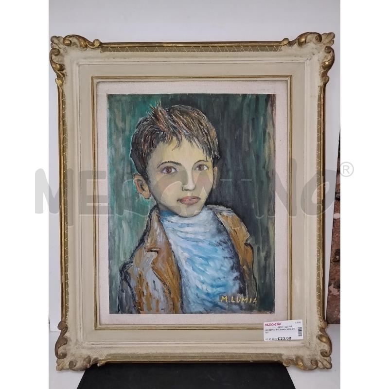 QUADRO PITTURA SU LEGNO  | Mercatino dell'Usato Catania stazione centrale 2
