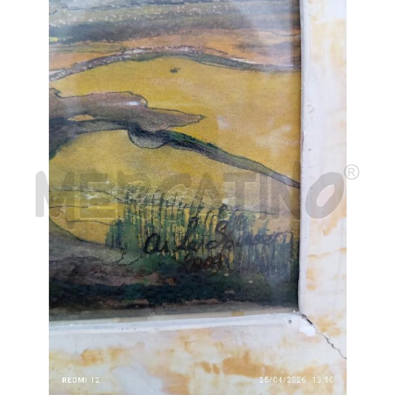 QUADRO PITTURA SU LEGNO LA SPINA PAESAGGIO | Mercatino dell'Usato Catania stazione centrale 3
