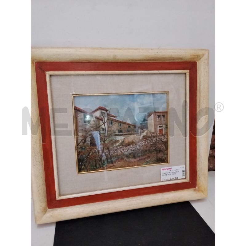 QUADRO PITTURA VILLA MONTE OLIVETO 1941 | Mercatino dell'Usato Catania stazione centrale 3