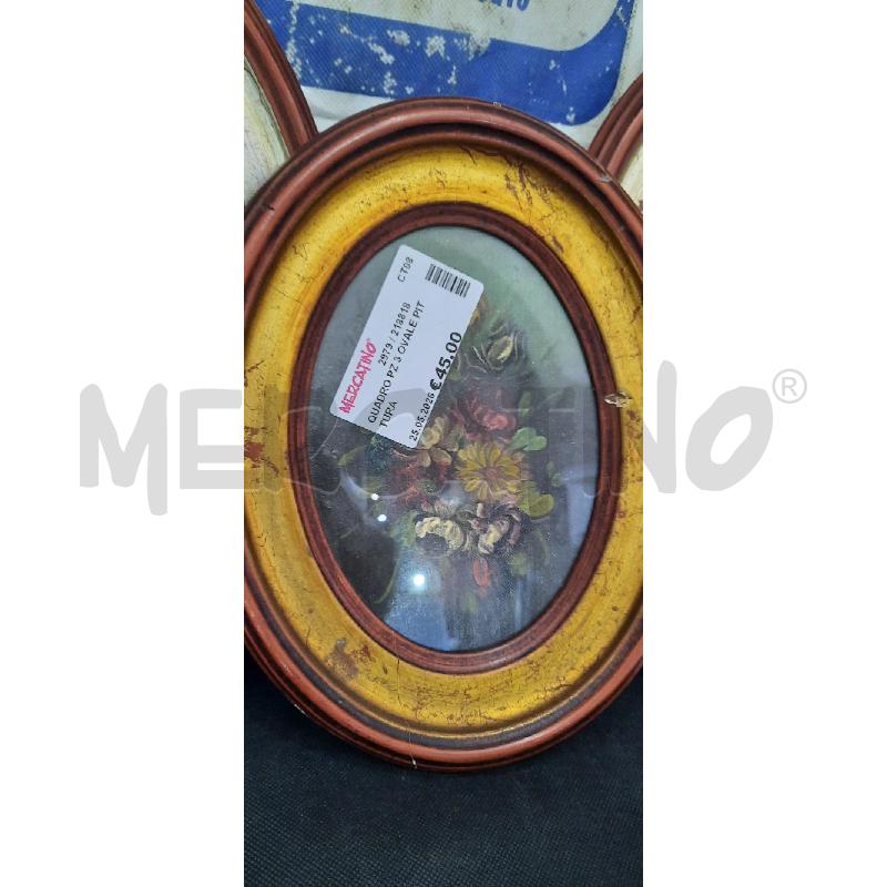 QUADRO PZ 3 OVALE PITTURA | Mercatino dell'Usato Catania stazione centrale 3