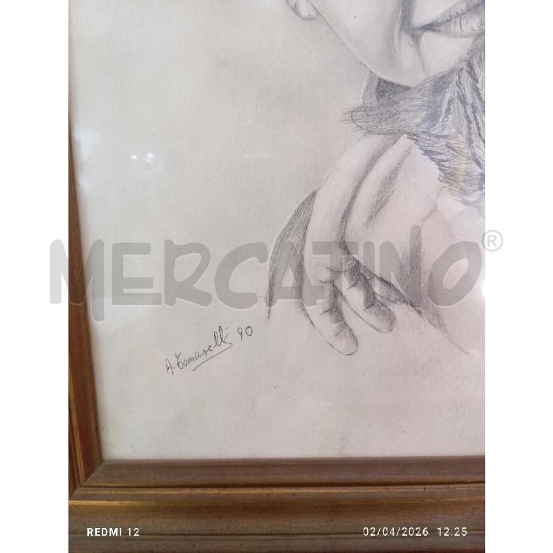 QUADRO RITRATTI BAMBINO  | Mercatino dell'Usato Catania stazione centrale 2