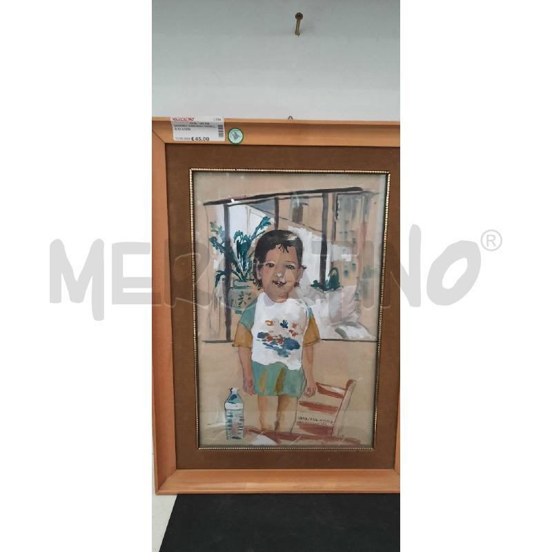 QUADRO SARCENO GISELLA 93 41X56 | Mercatino dell'Usato Catania stazione centrale 3