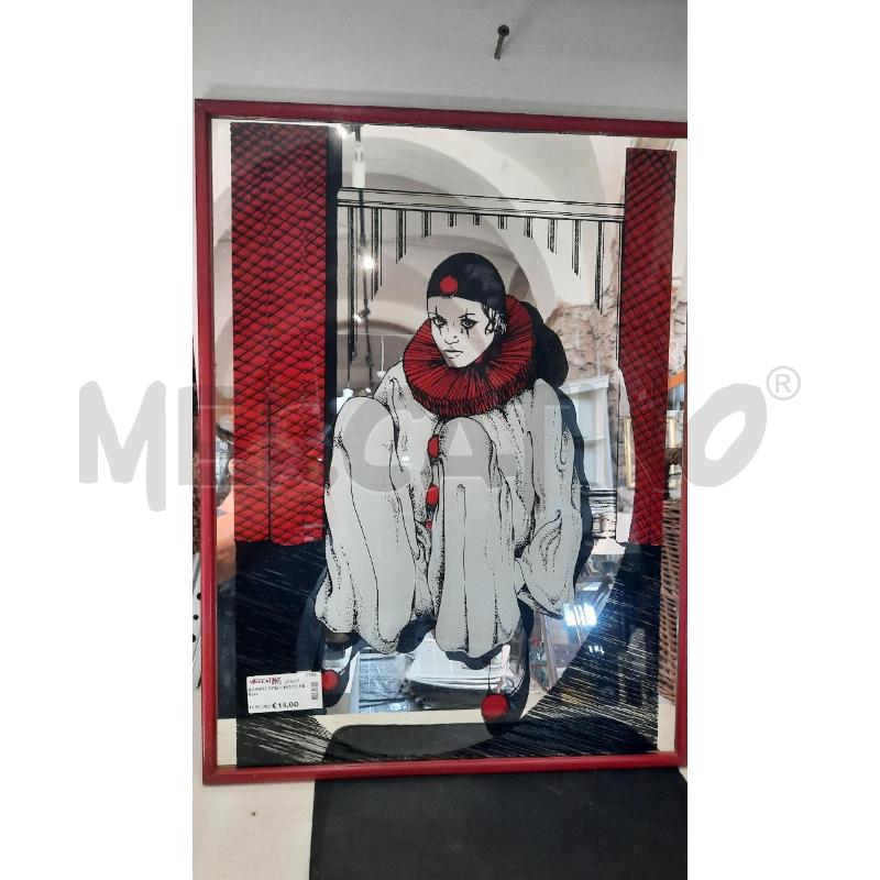 QUADRO SPECCHIATO PIEROT | Mercatino dell'Usato Catania stazione centrale 2