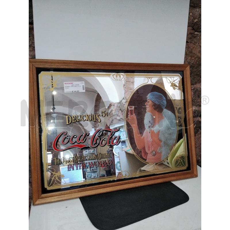 QUADRO SPECCHIO COCA COLA | Mercatino dell'Usato Catania stazione centrale 2