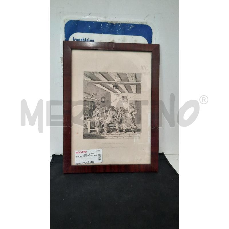 QUADRO STAMPE VINTAGE | Mercatino dell'Usato Catania stazione centrale 1