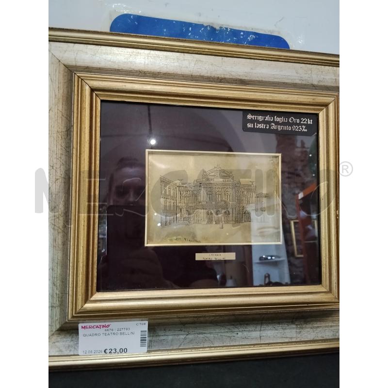 QUADRO TEATRO BELLINI | Mercatino dell'Usato Catania stazione centrale 2