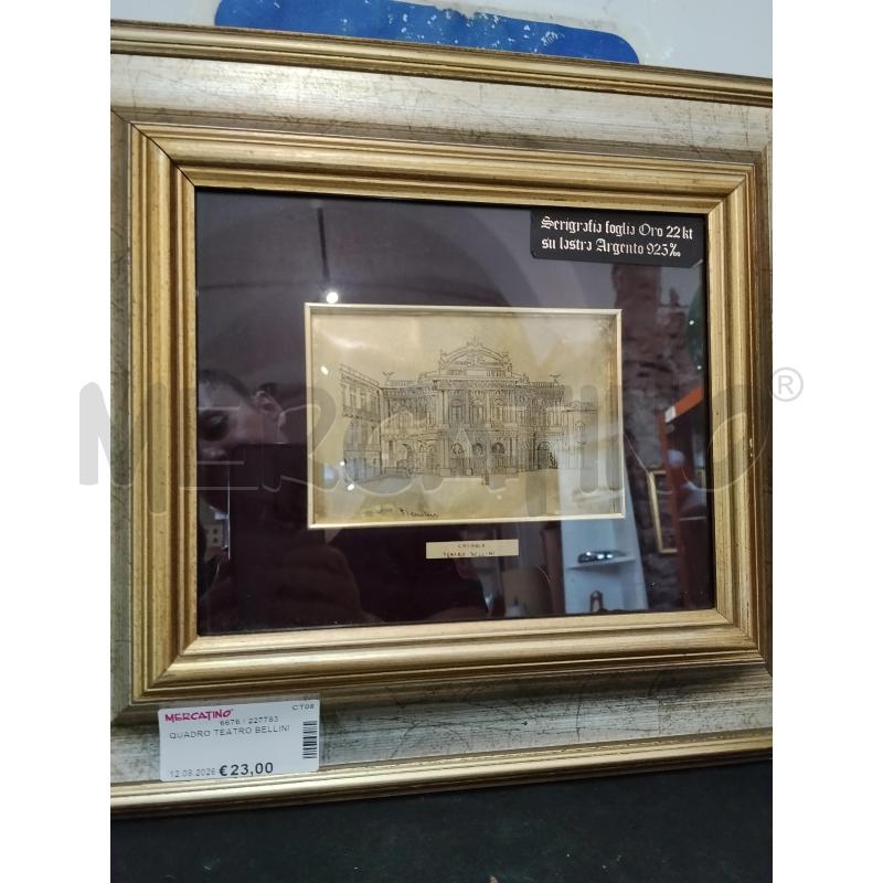 QUADRO TEATRO BELLINI | Mercatino dell'Usato Catania stazione centrale 3