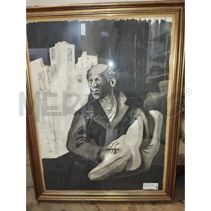 QUADRO TOMASELLI SU CARTONCINO | Mercatino dell'Usato Catania stazione centrale 1
