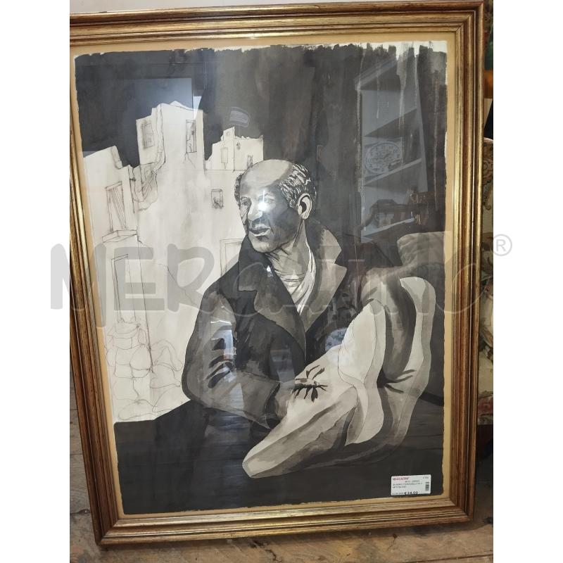 QUADRO TOMASELLI SU CARTONCINO | Mercatino dell'Usato Catania stazione centrale 2