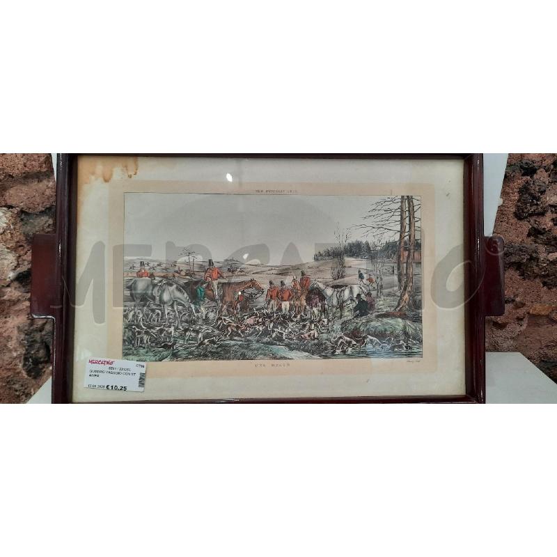 QUADRO VASSOIO CON STAMPA | Mercatino dell'Usato Catania stazione centrale 1
